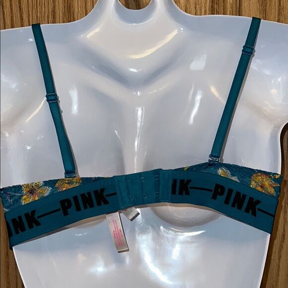 PINK Victoria's Secret Teal Bra - Picture 2 of 7